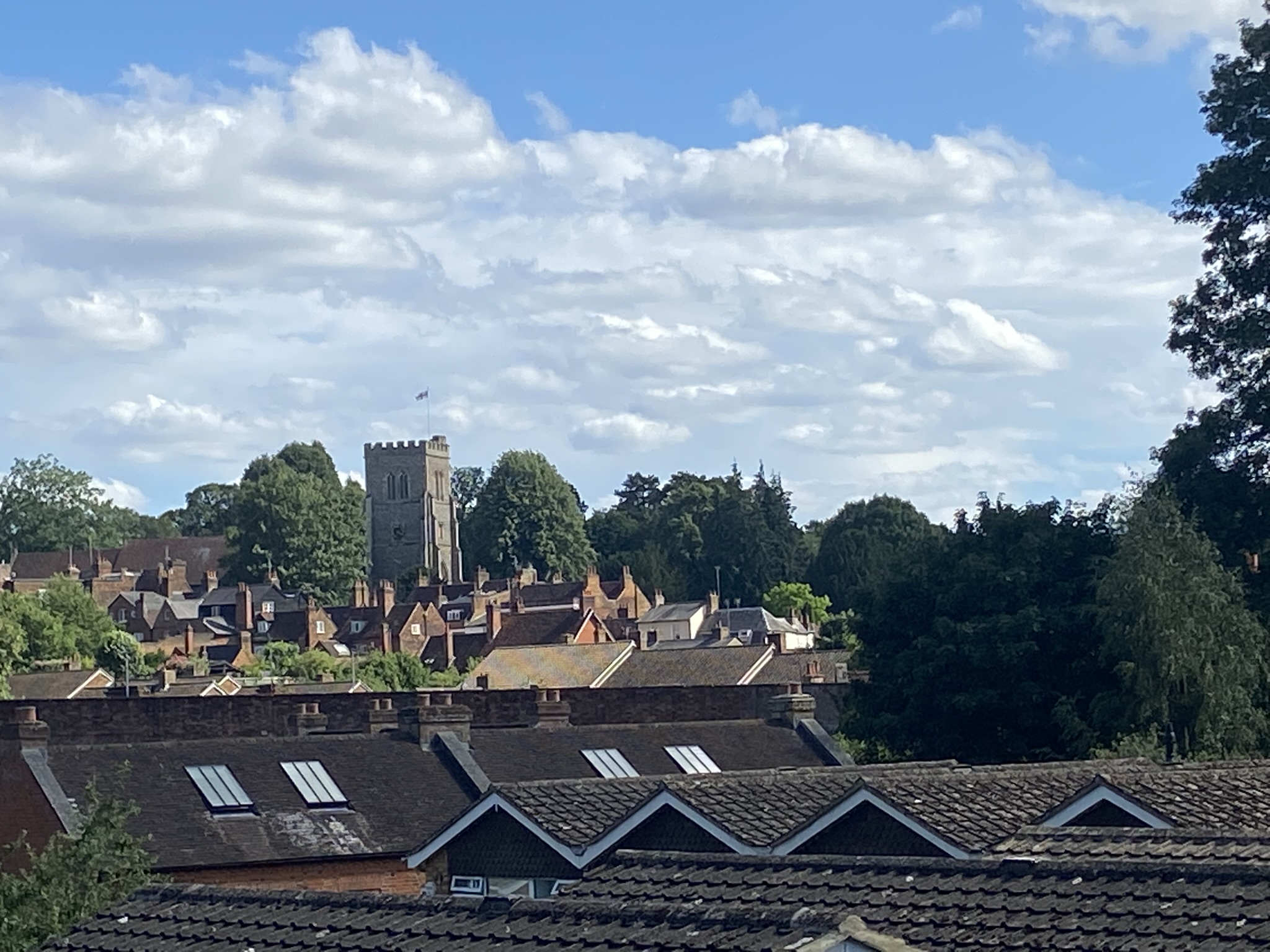 View of Old Hatfield from back bedroom